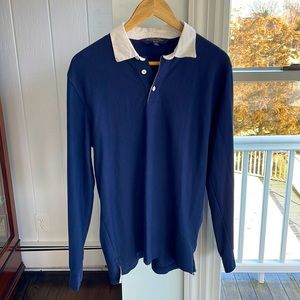 Brooks Brothers Slim Fit Supima Cotton Rugby Collar